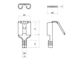 Piggyback Disconnect Terminal