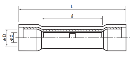 Flared, Insulated Butt Connectors w/Extra Copper Sleeve