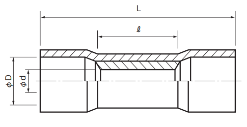 Insulated Parallel Connectors, Flared