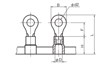 Eco-Friendly Polycarbonate Insulated Chain Terminals (ICT) - Rings