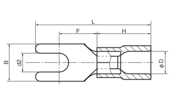 Eco-Friendly Polycarbonate Insulated Spade Terminals