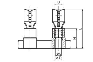 Insulated Chain Terminals (ICT) - Female Disconnects