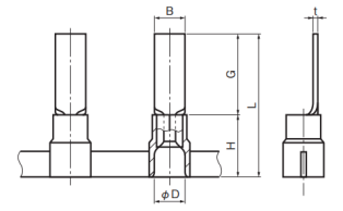 Insulated Chain Terminals (ICT) - Blades