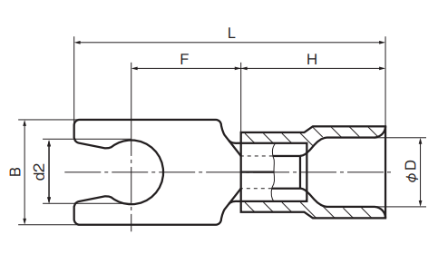 Eco-Friendly Polycarbonate Insulated Locking Spade Terminals