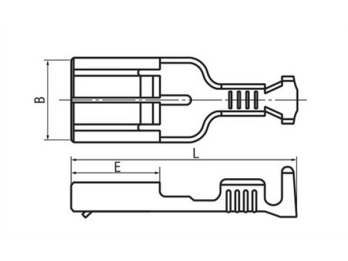 Easy Lock Connectors - 187 Series - Terminals