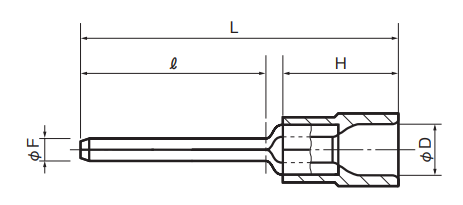 Eco-Friendly Polycarbonate Insulated Pin Terminals