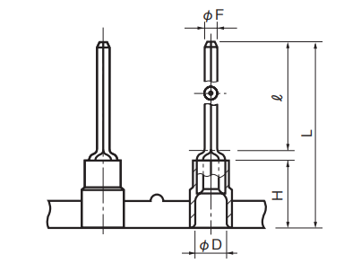 Eco-Friendly Polycarbonate Insulated Chain Terminals (ICT) - Pins
