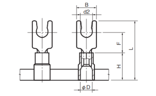 Insulated Chain Terminals (ICT) - Locking Spades