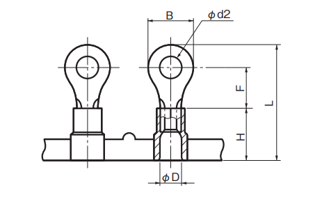 Polycarbonate Insulated Chain Terminals (ICT) - Rings
