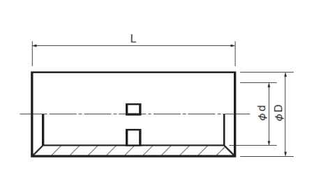 2D B Type, Extra Long Butt Connectors