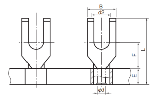 Chain Terminals (CT) - Flanged Spades