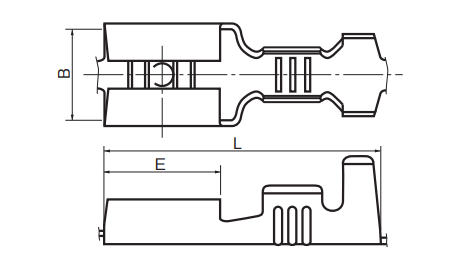 Female Disconnects w/Insulation Grip
