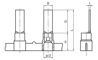 Polycarbonate Insulated Chain Terminals (ICT) - Blades