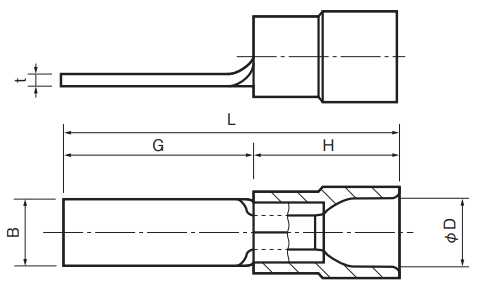 Eco-Friendly Polycarbonate Insulated Blade Terminals