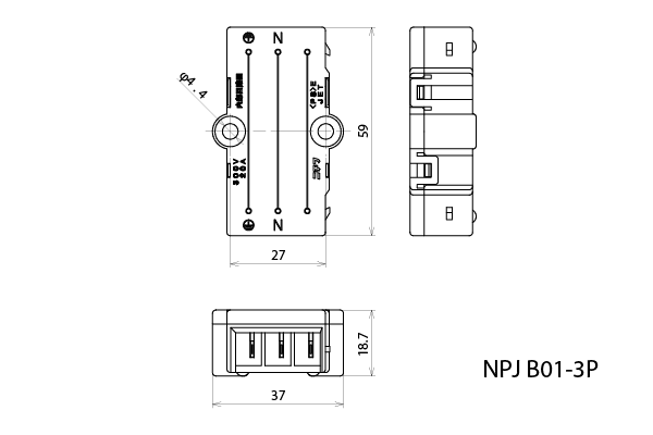 Terminal Block, Single Line